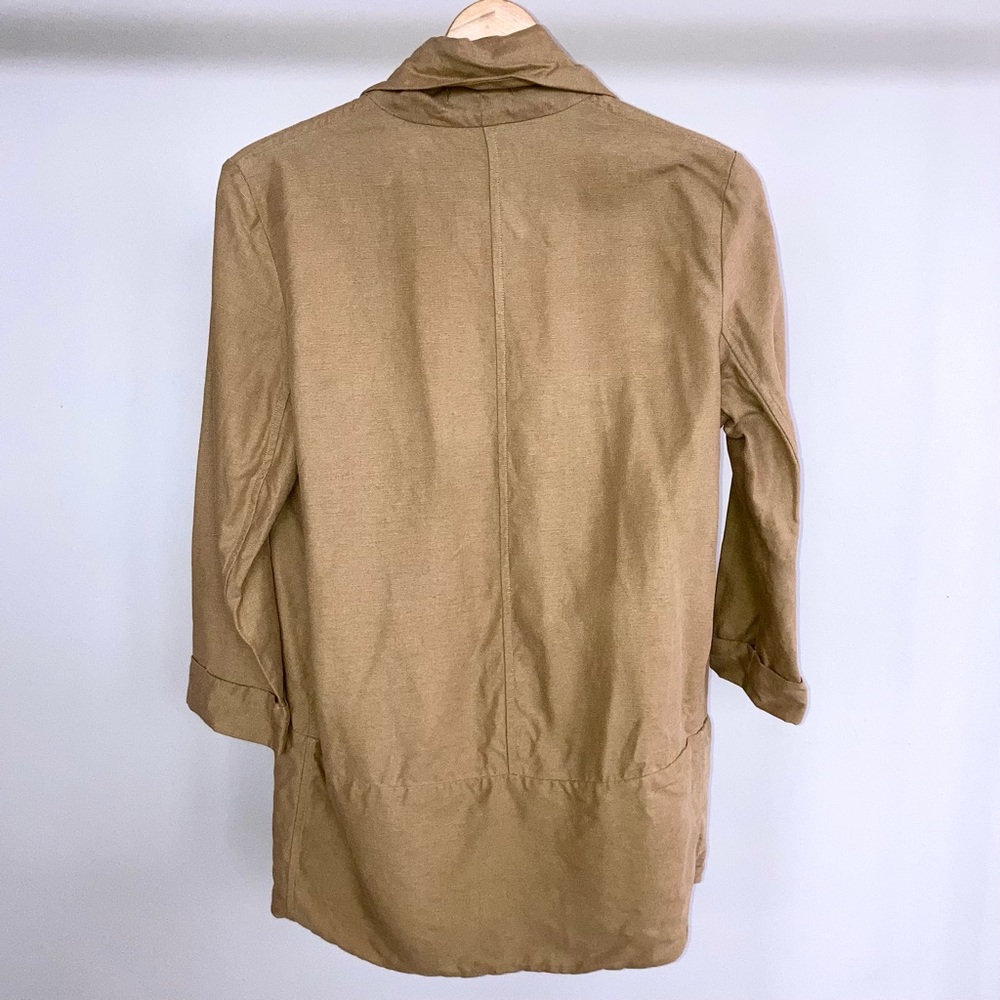 Aritzia Wilfred Chevalier linen-blend jacket. 🤎 - Picture 8 of 10